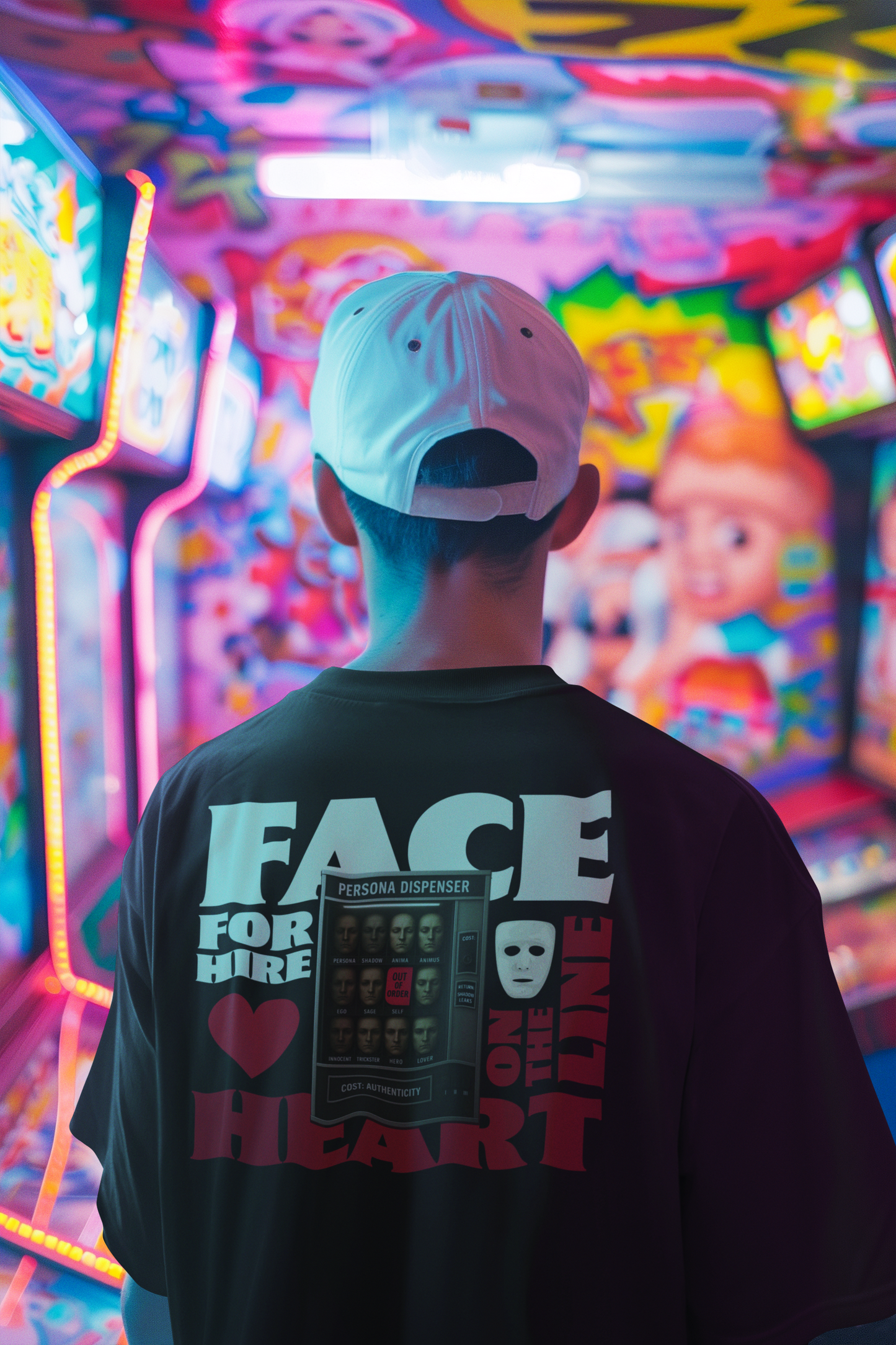 THE ACTOR - Unisex Terry Oversized Tee