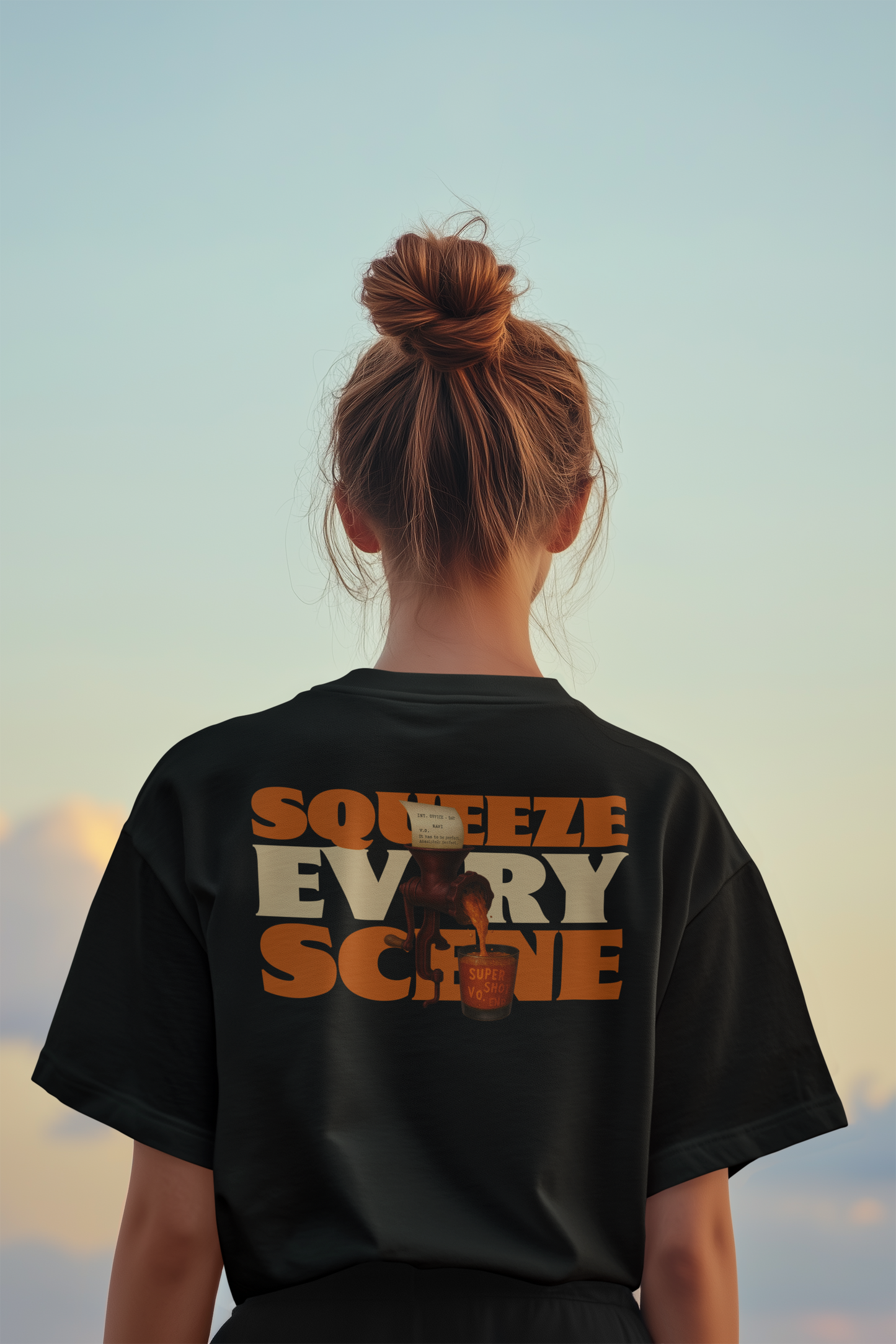 THE WRITER - Unisex Terry Oversized Tee